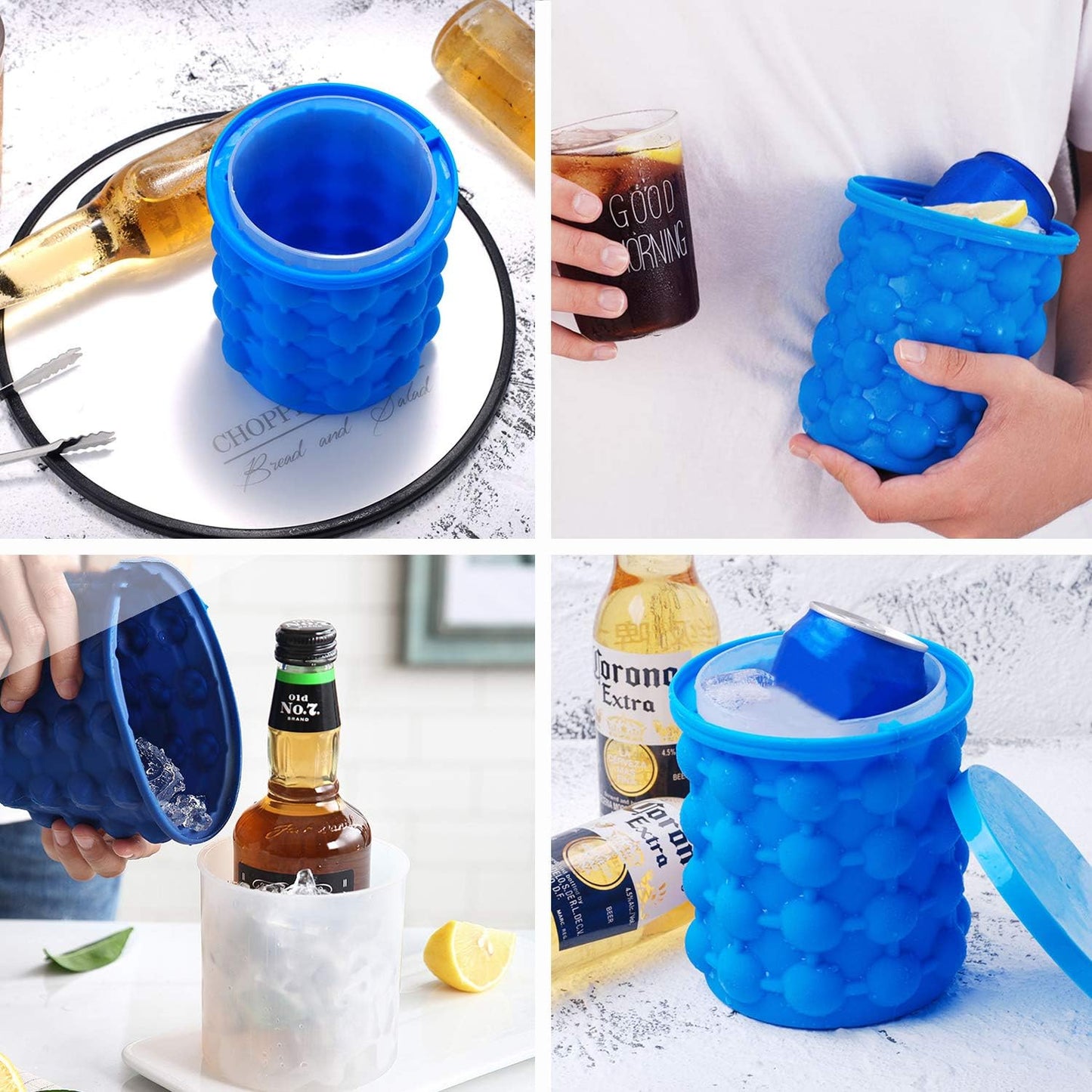 Silicone Ice Cube Maker Portable and Beer Cabinet