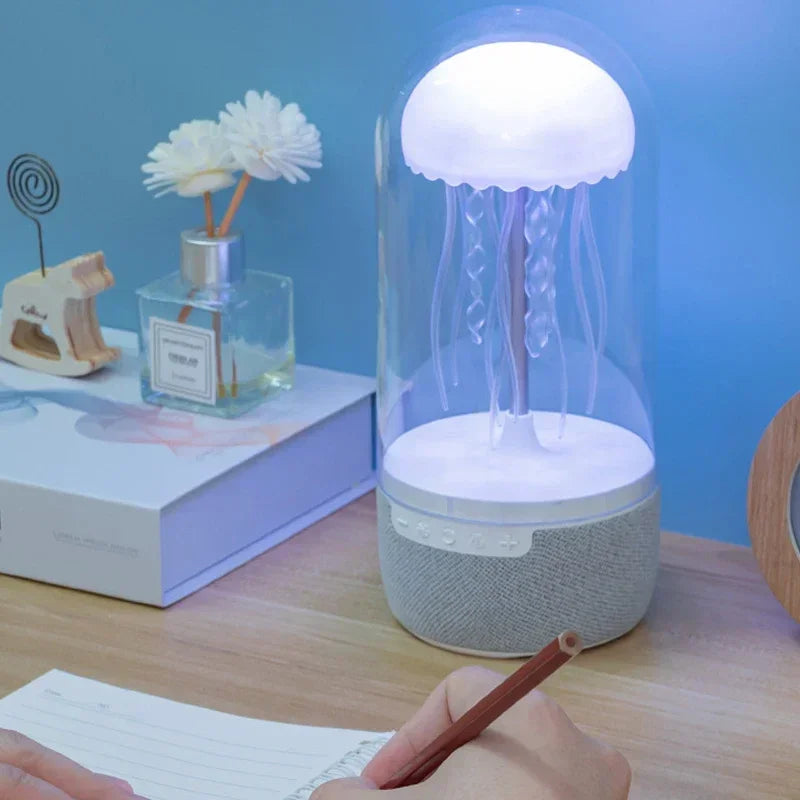 Jellyfish lamp with lights for home and offices, with Bluetooth Speaker